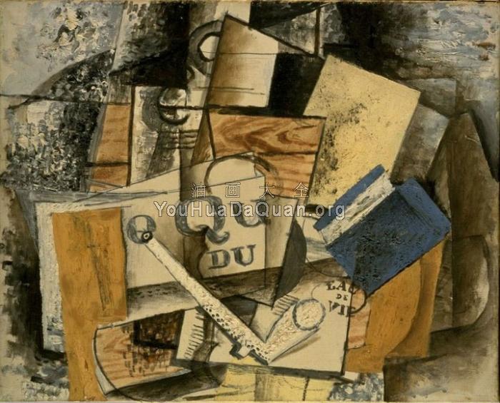 Georges Braque abstract painting - 乔治·勃拉克